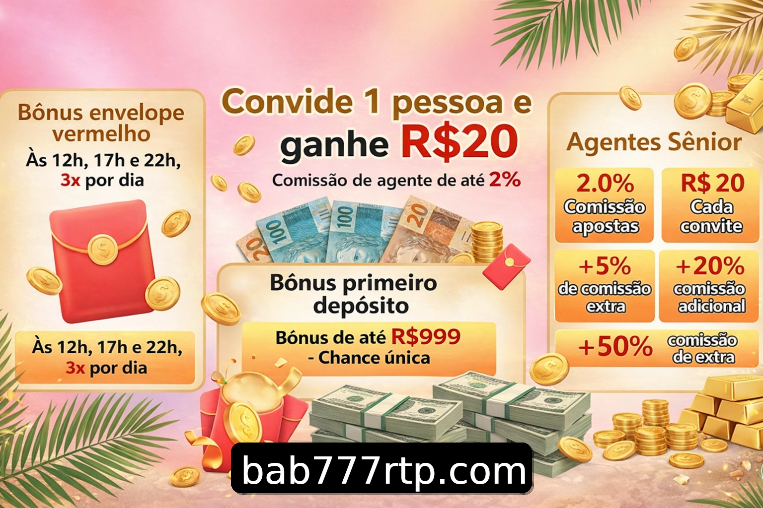 Banner do Bônus do Casino bab777